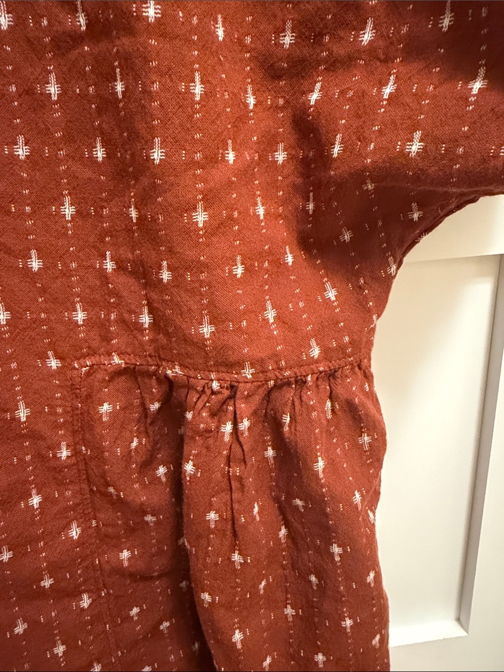 Madewell size medium Rust T shirt dress - Picture 4 of 6